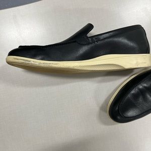 Amberjack leather loafers. Black size 14 . Comfy and stylish